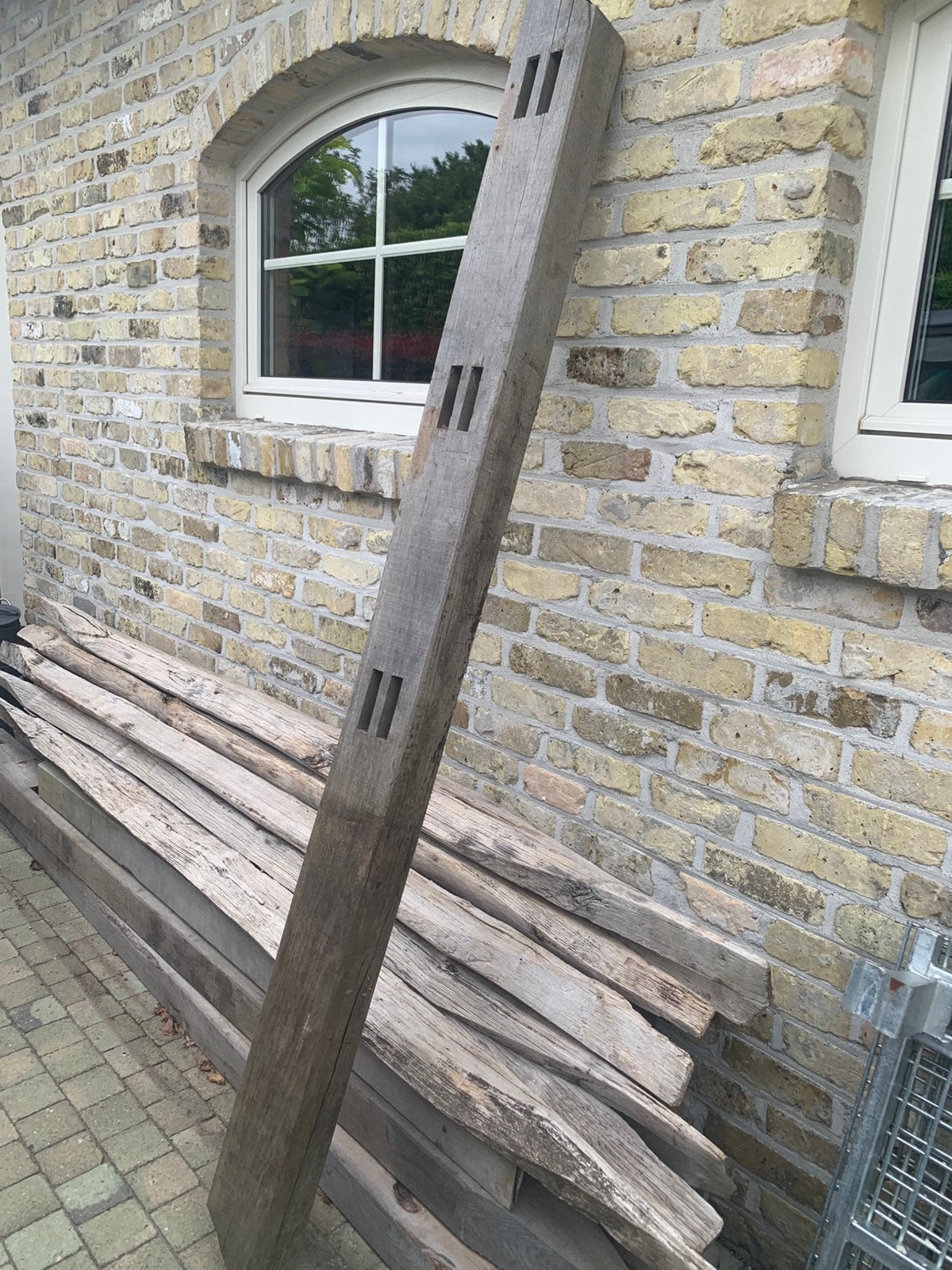 Post en rail balken