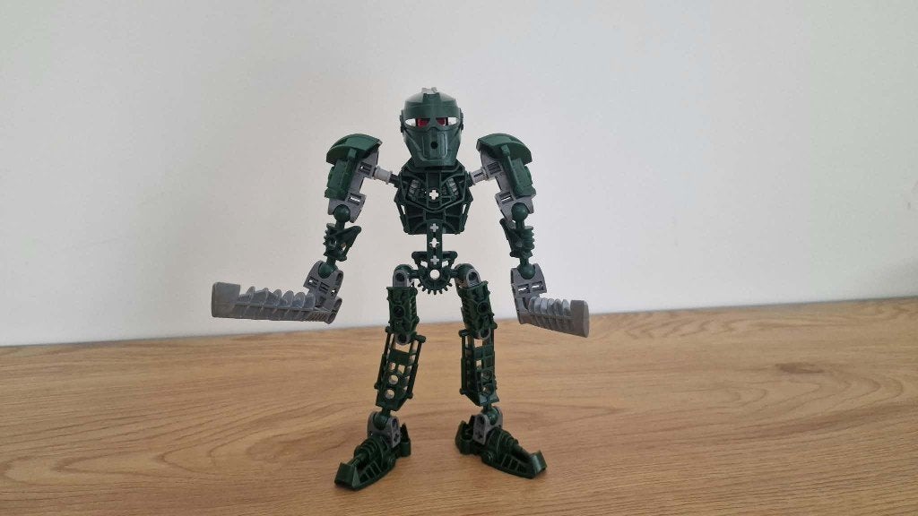 Lego Toa Matau 8605, Kinderen en Baby's, Ophalen, Bionicle, Lego, Inclusief instructies
