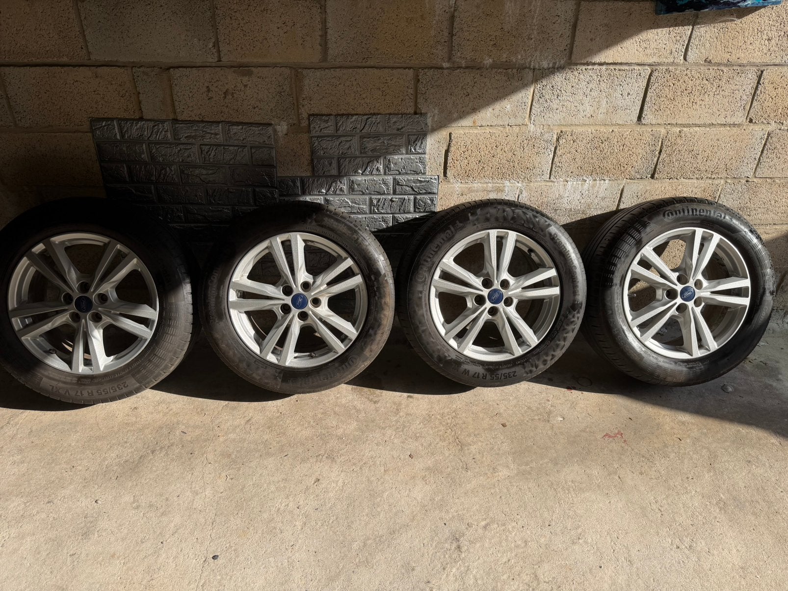 Orginele Ford velgen met banden 17 inch, Ophalen of Verzenden