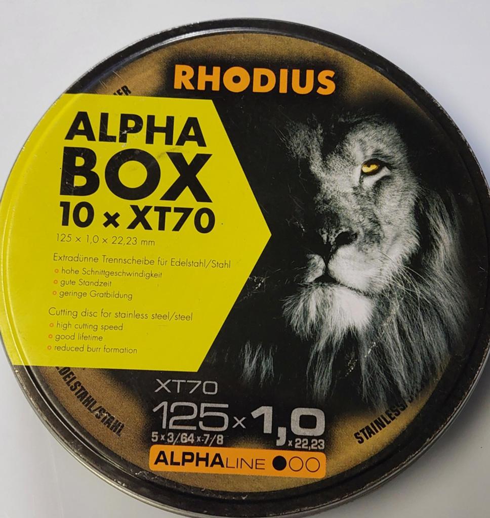 hodius inox doorslijpschijven 125mm PRO nieuw lot 10x, Bricolage & Construction, Enlèvement ou Envoi