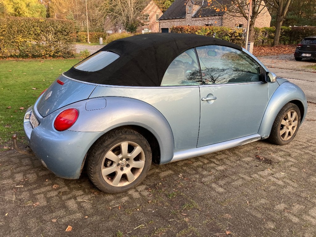 VW New Beatle Cabrio, Auto's, Voorwielaandrijving, 4 zetels, Stof, Beetle (Kever)