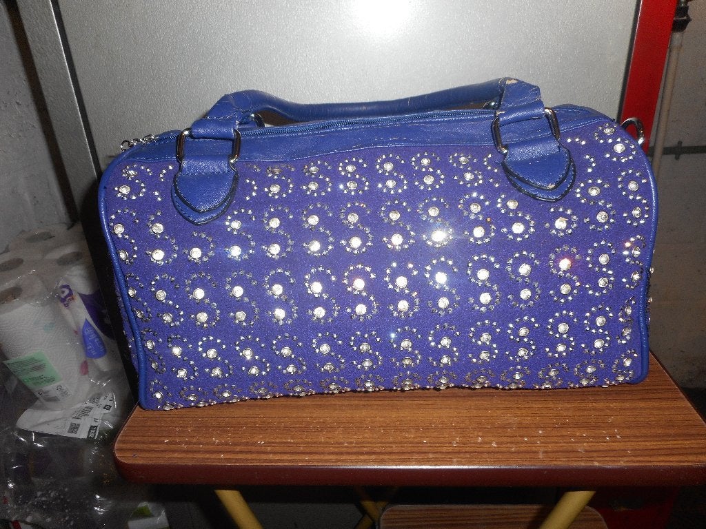 sac à main, Enlèvement ou Envoi, Comme neuf, Bleu, Sac à main