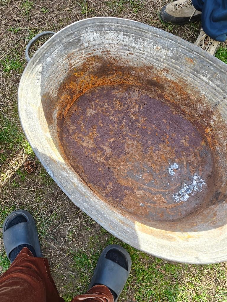 Zinken kuip, Ophalen, Gebruikt, Overige vormen, Metaal