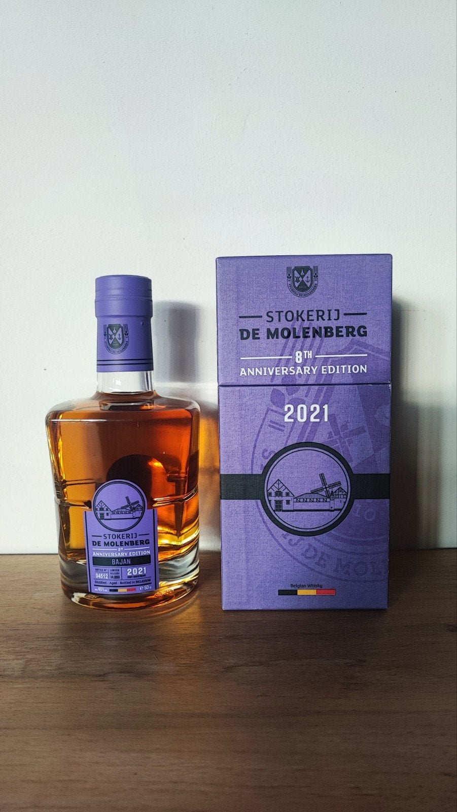 Bajan - 2021 - de Molenberg Whisky (Gouden Carolus), Verzamelen, Overige gebieden, Overige typen, Nieuw, Ophalen of Verzenden