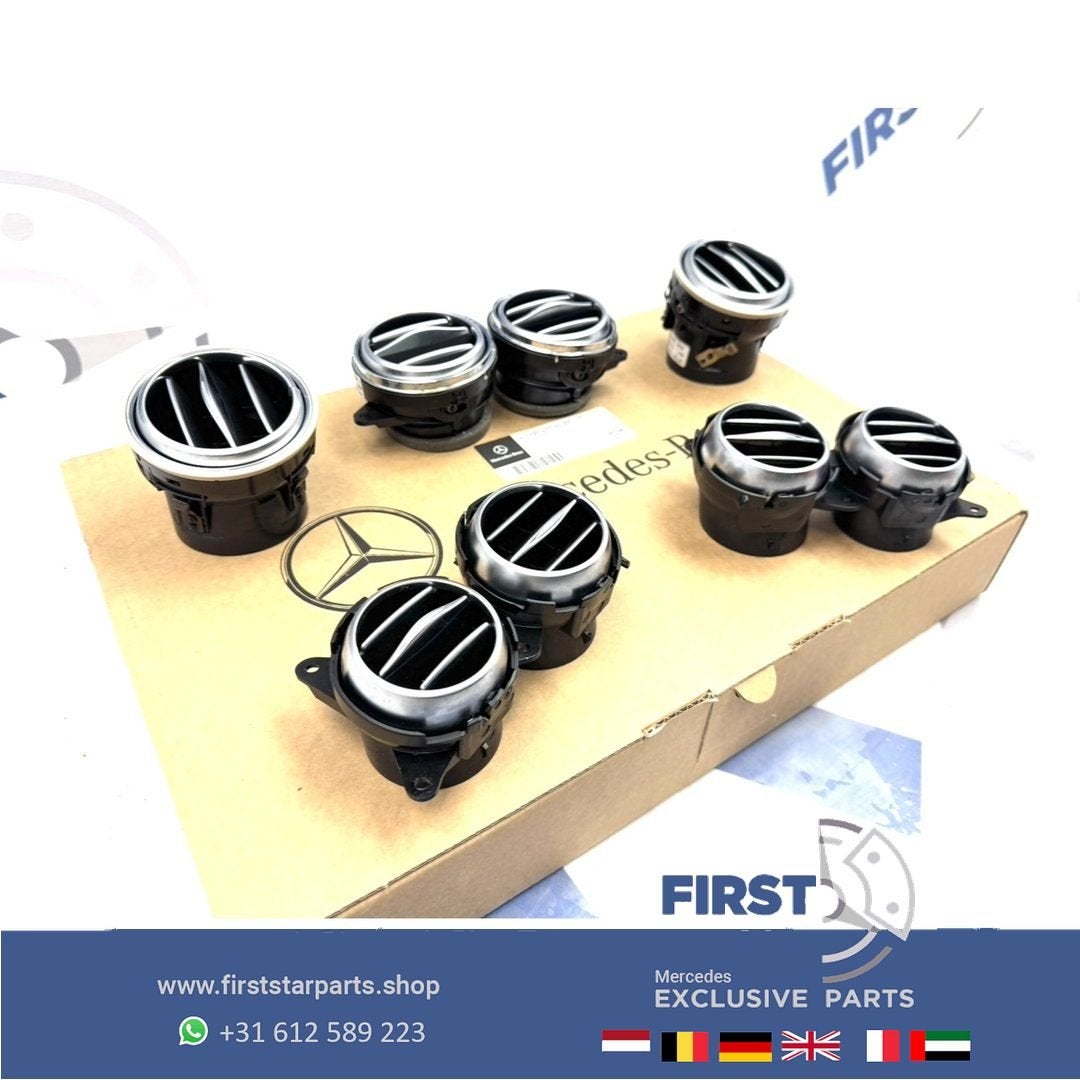 W222 AMG LUCHTROOSTERS voor Mercedes S KLASSE S63 S65 AMG 20, Gebruikt, -, Ophalen of Verzenden, -