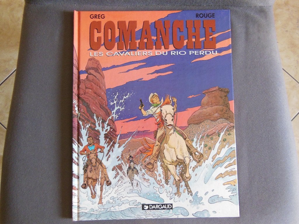 BD Comanche 14 Les cavaliers du Rio perdu EO Rare, Livres, Enlèvement ou Envoi, Utilisé