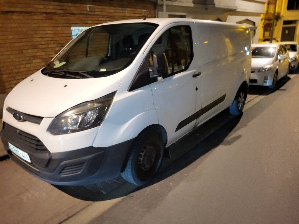 Ford Transit Custom, Auto's, Voorwielaandrijving, Euro 6, Alcantara, Wit