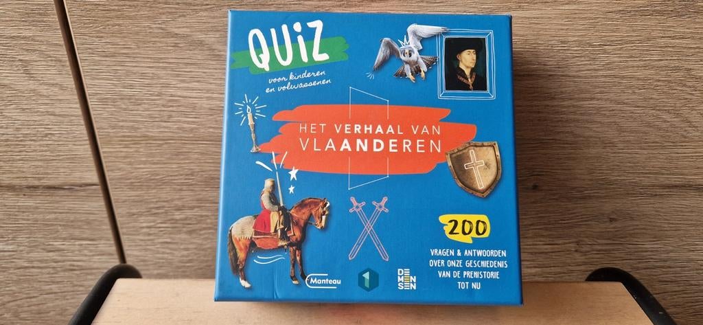 Quiz Box L'histoire de la Flandre, Enlèvement