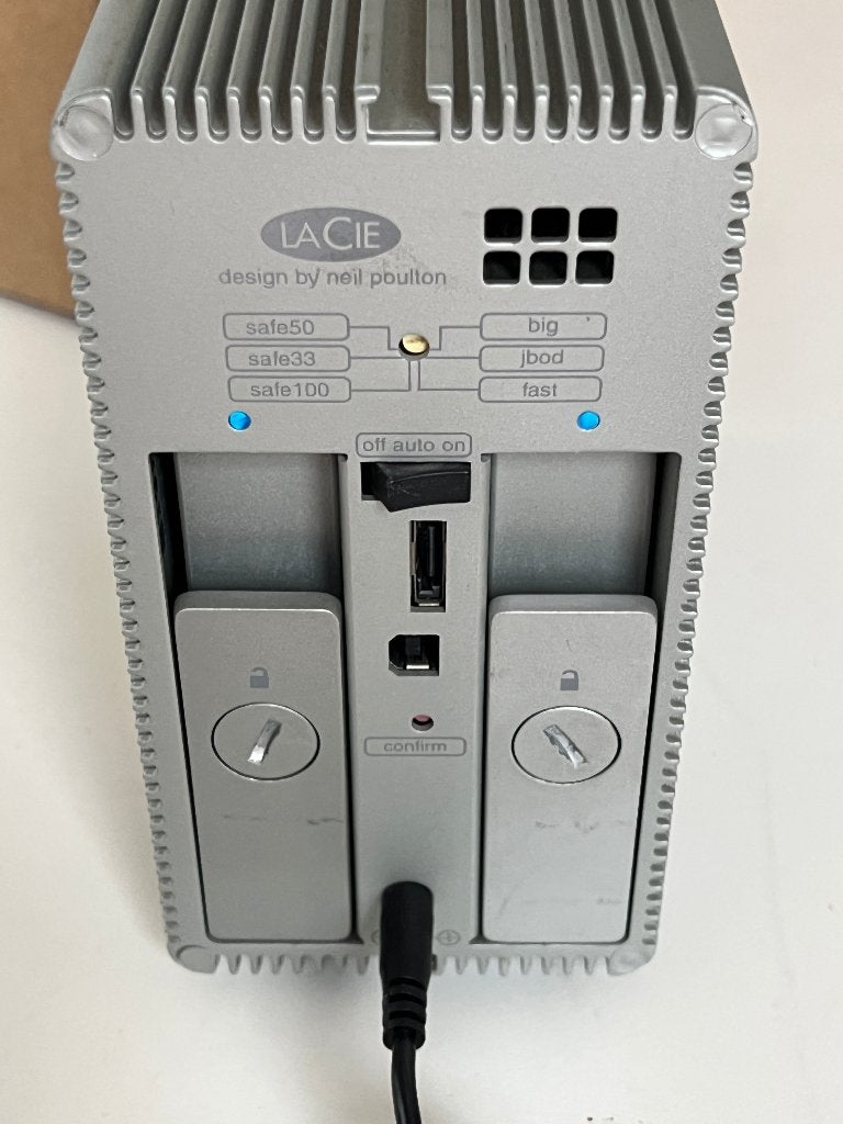 Lacie 2Big  USB + eSATA Apple & Windows DAS NAS, Gebruikt, LaCie, Ophalen of Verzenden, ESATA