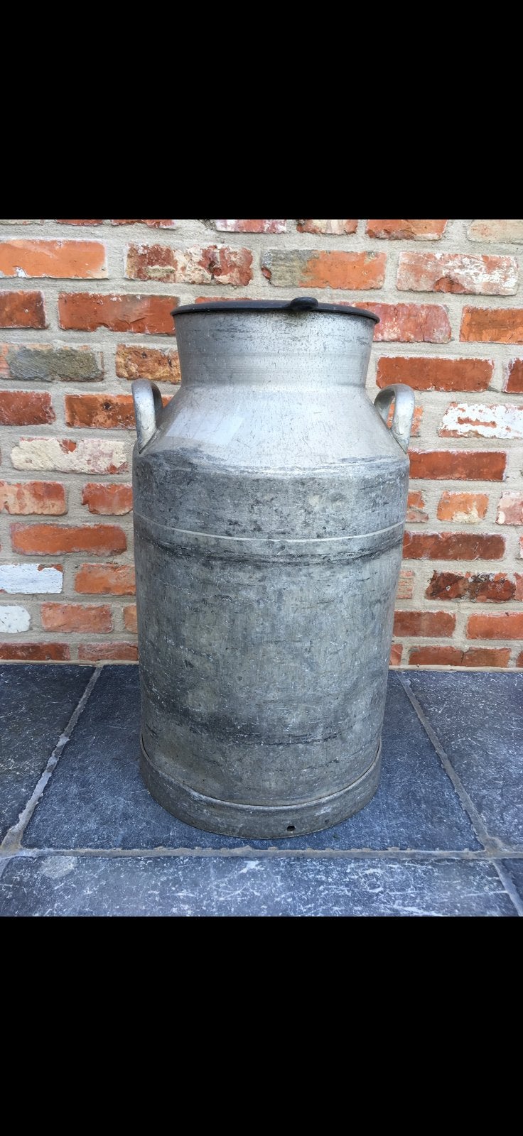 Oude melkkan met deksel, Tuin en Terras, Ophalen, Gebruikt