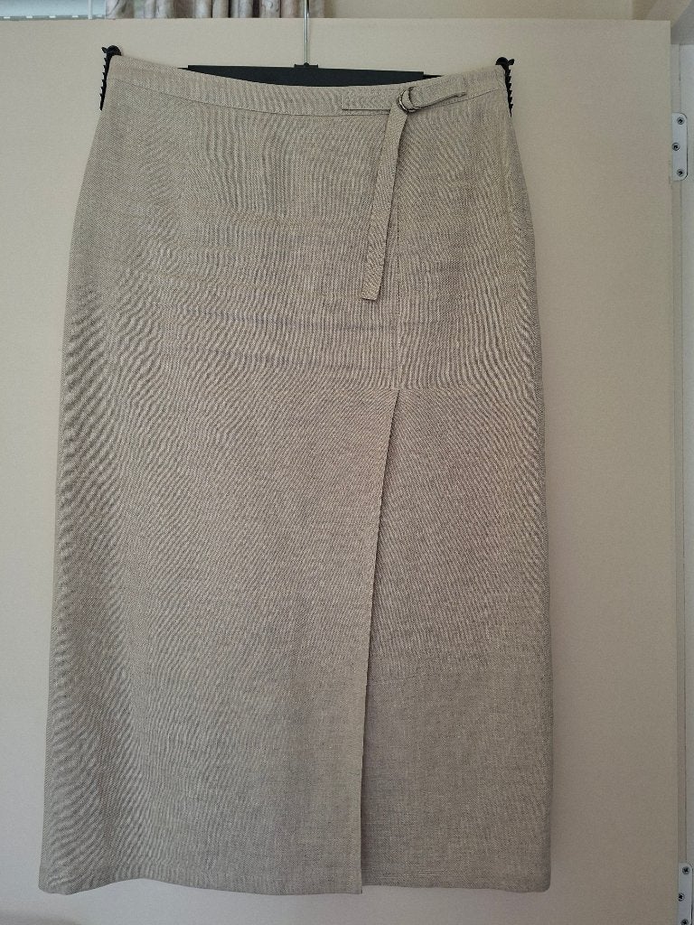 tailleur, Kleding | Dames, Jasjes, Kostuums en Pakken, Kostuum of Pak, Beige, Maat 42/44 (L), Zo goed als nieuw