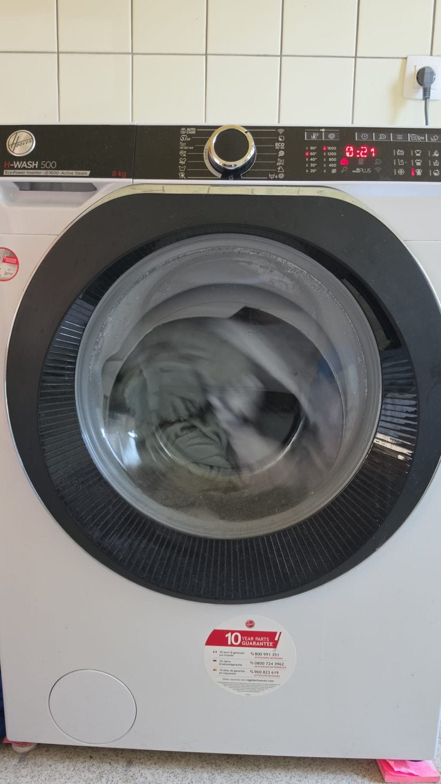 Wasmachine, Elektronische apparatuur, Wasmachines, Ophalen, Zo goed als nieuw