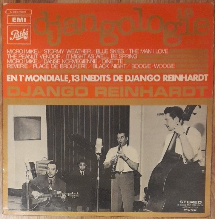 RARE DJANGO REINHARDT LP, Ophalen of Verzenden, Gebruikt