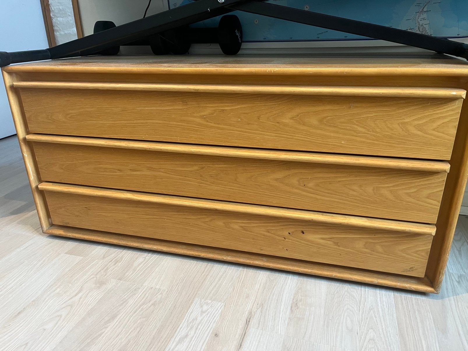 Kastje van hout, Huis en Inrichting, Kasten | Ladekasten, 3 of 4 laden, Ophalen, Gebruikt