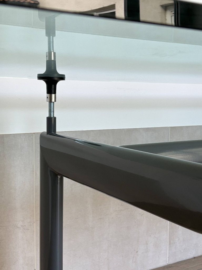 Cassina Le Corbusier LC6 Style Table - High Quality Replica, Huis en Inrichting, Ophalen, Gebruikt, 200 cm of meer, 50 tot 100 cm