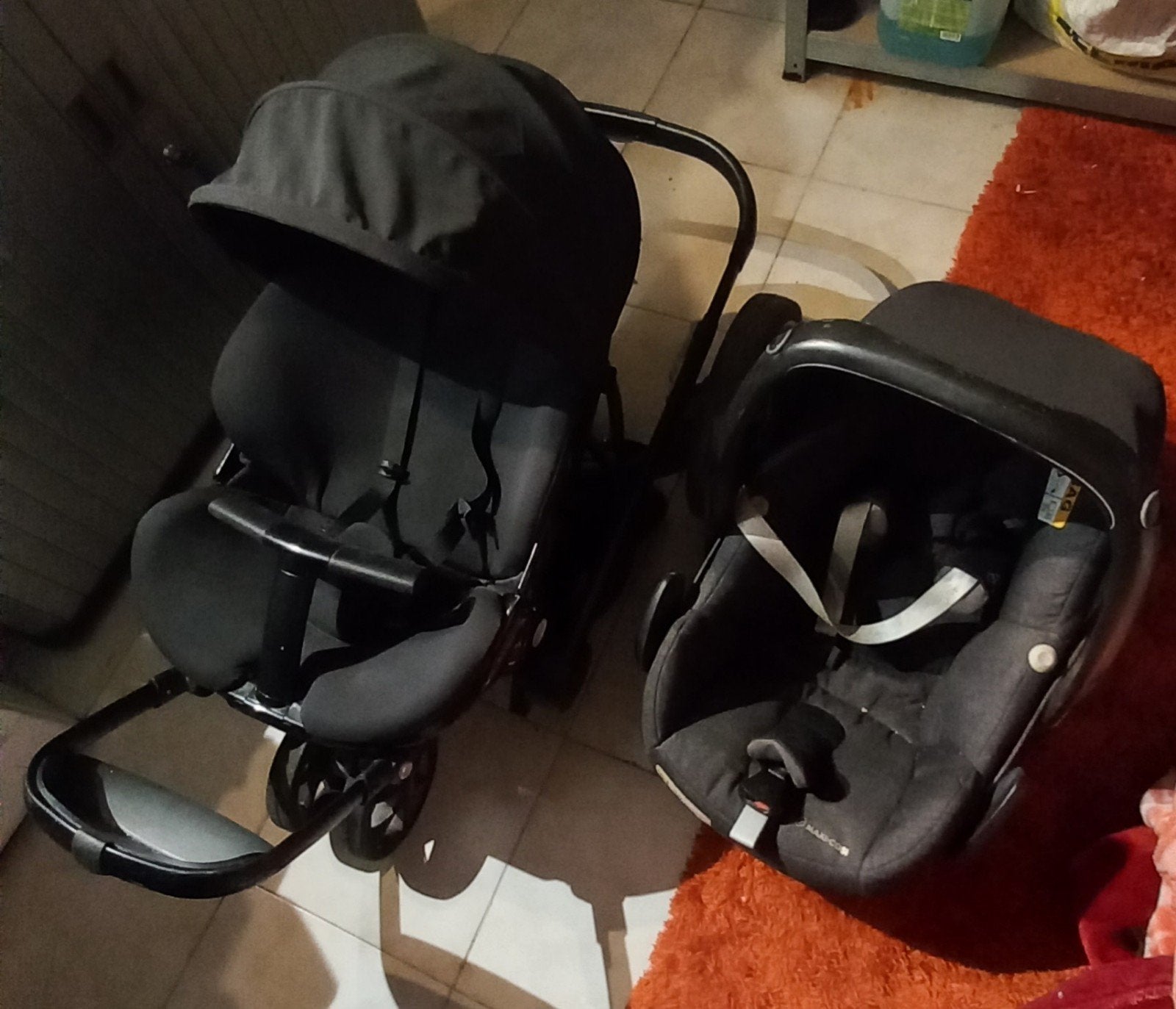 Poussette quinny mood et maxi cosi, Poussette, Quinny