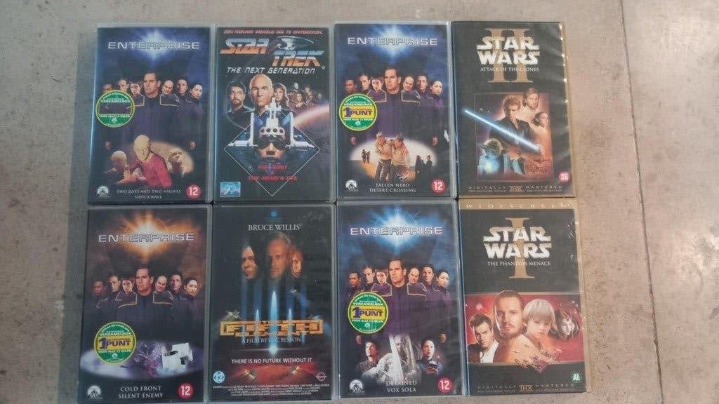 Science fiction films VHS, Cd's en Dvd's, VHS | Film, Zo goed als nieuw, Science Fiction en Fantasy, Ophalen of Verzenden