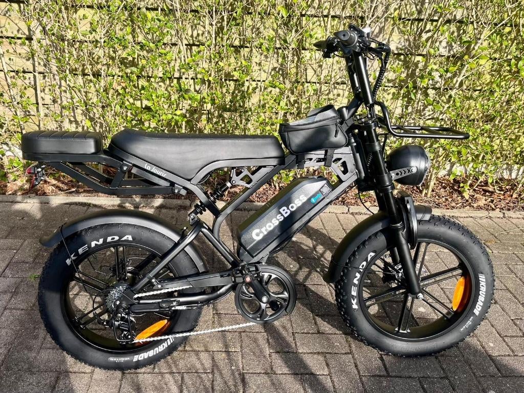 Fatbike CrossBoss V20 Pro Black Special Edition, Fietsen en Brommers, Elektrische fietsen, Ophalen, Nieuw, 30 tot 50 km per accu