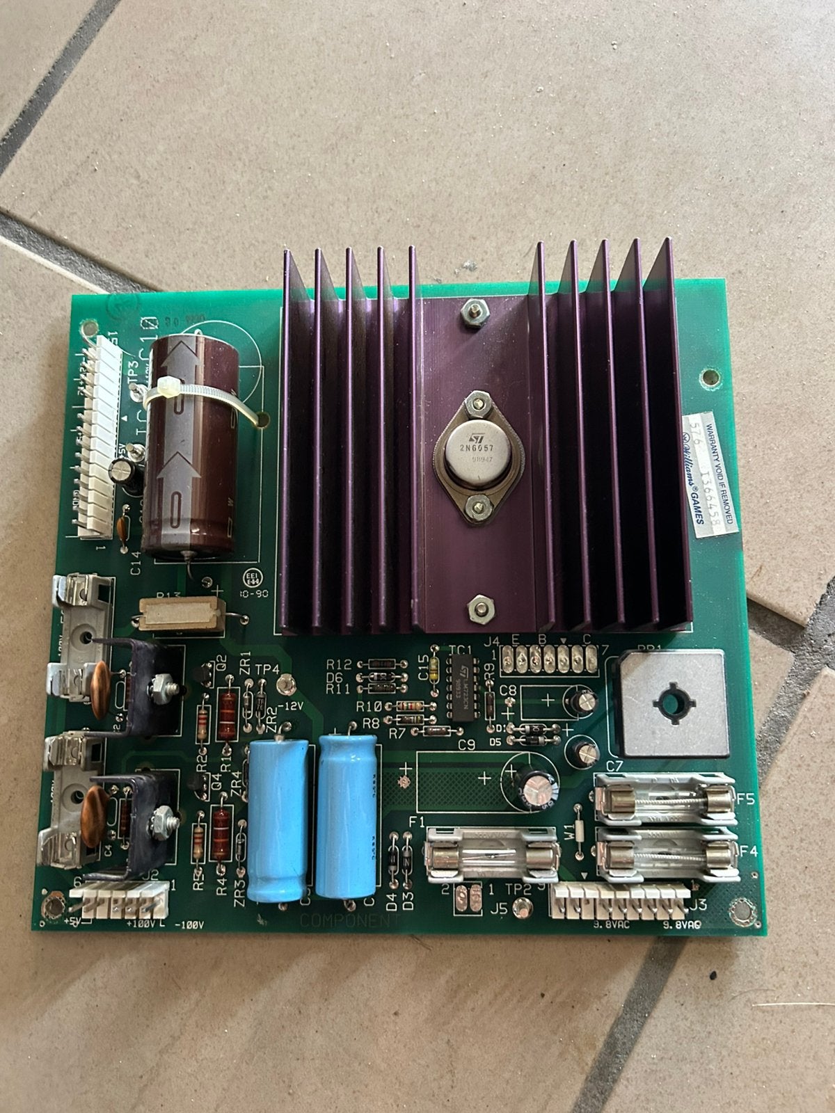 Power board systeem 11 Williams, Pièces ou Jeu en panne, Enlèvement ou Envoi, Williams, Utilisé