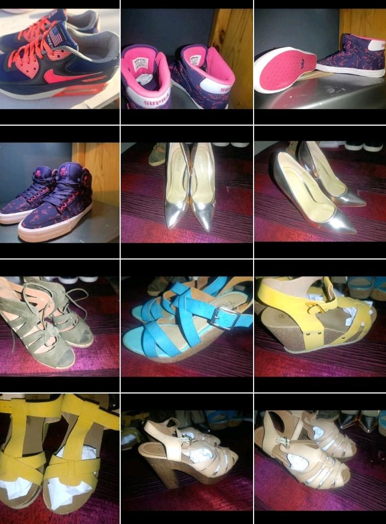 Chaussures femme taille 38 Lot de 7 paires comme neuf, Enlèvement, Comme neuf