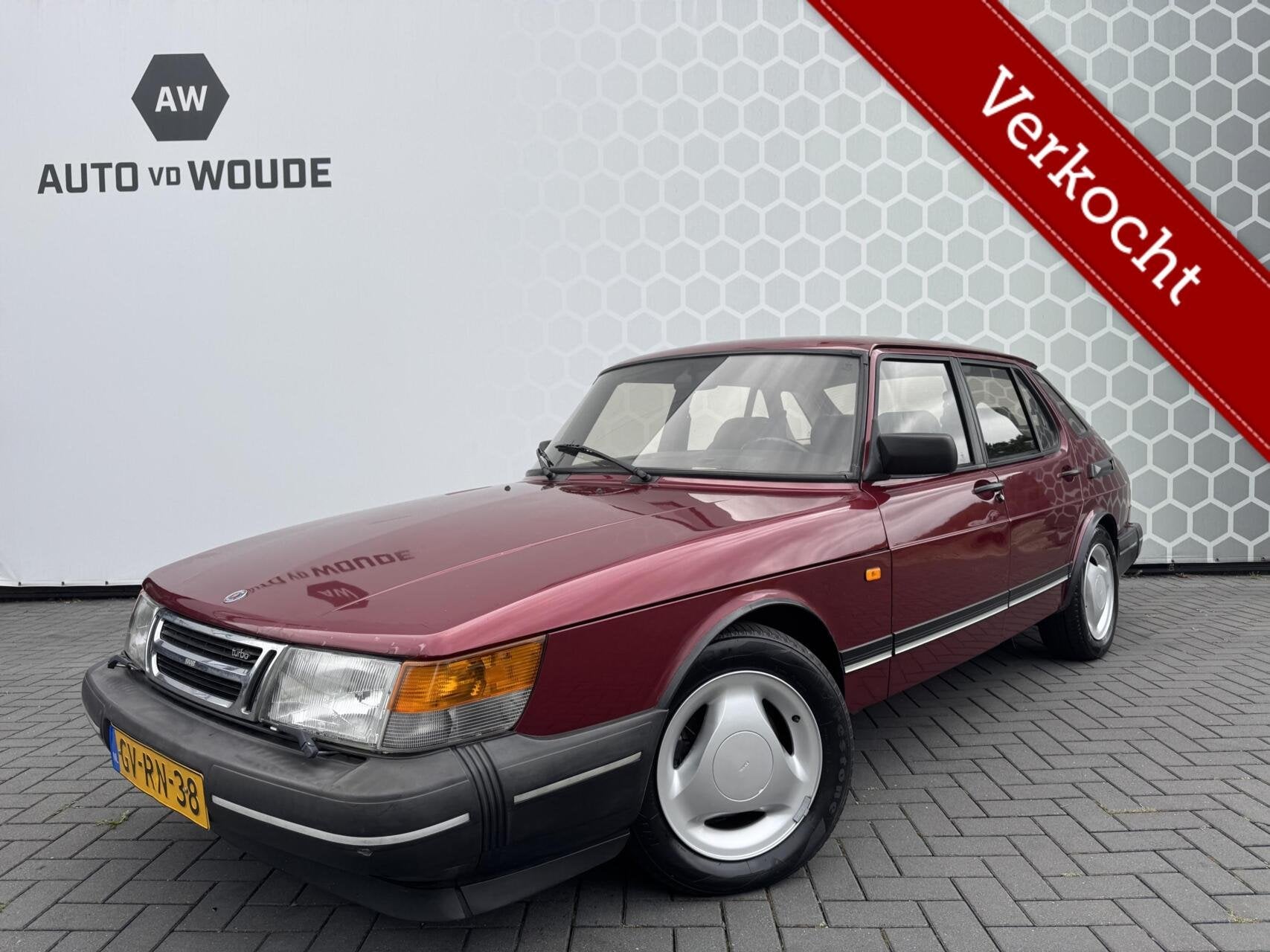 Saab 900 S 2.0 Turbo Leer Elek ramen 5 deurs Nieuwe APK, Autos, Saab, Achat, Entreprise, Noir, 5 portes