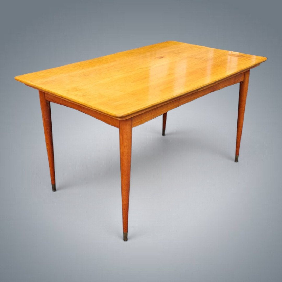 Table à repas extensible Vintage Oswald Vermaercke V-form, Enlèvement
