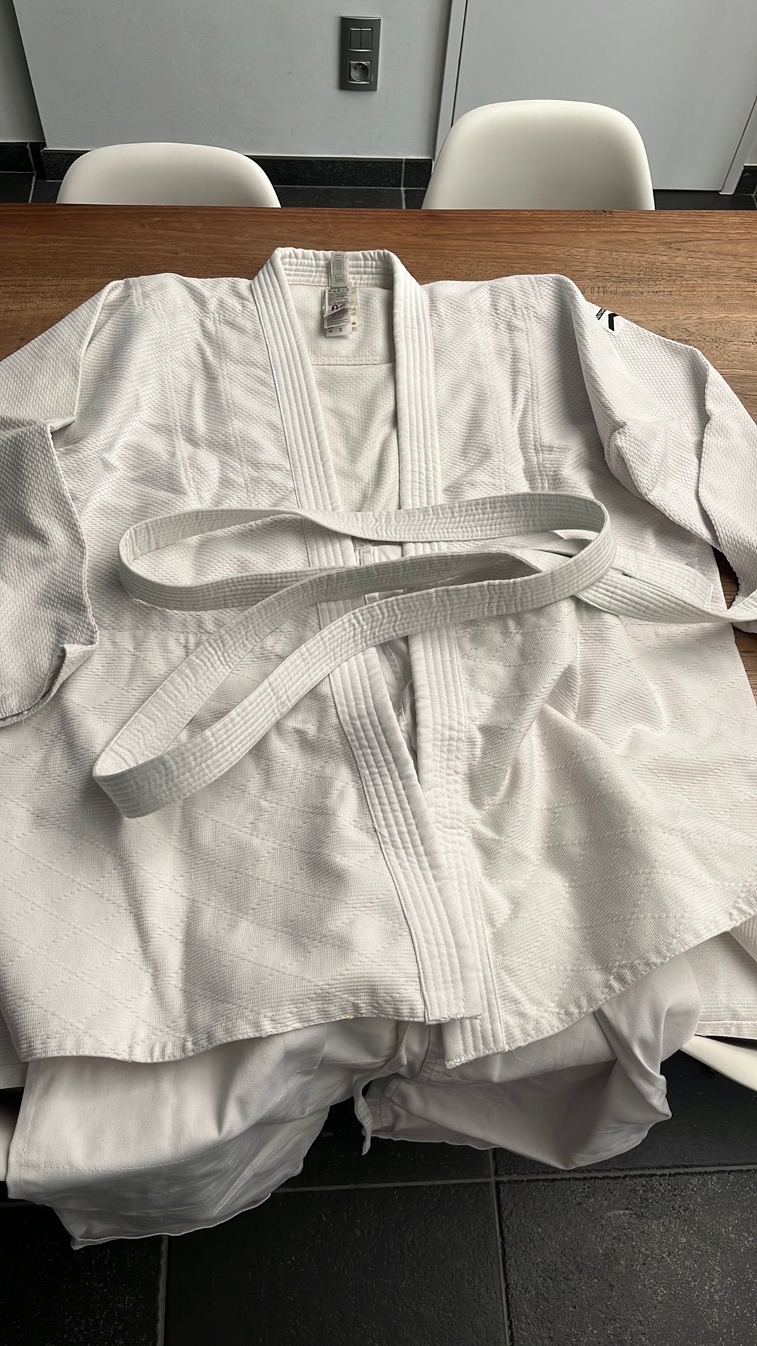 Judopak amper gedragen, Enlèvement, Utilisé, Taille S, Costume d'arts martiaux