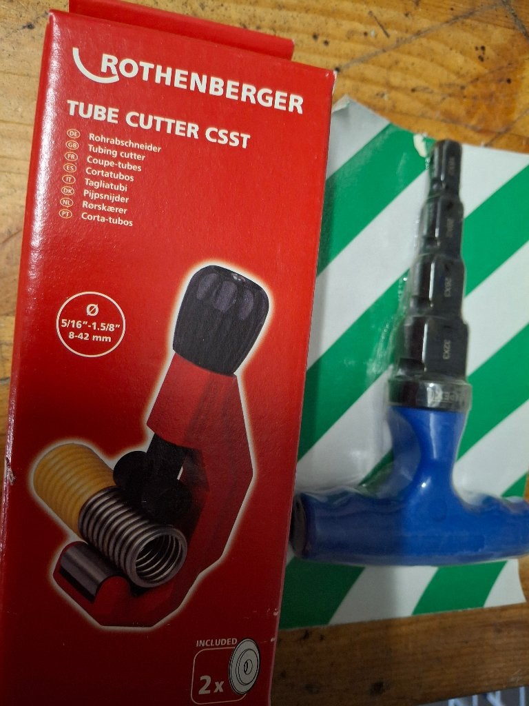 Plt buizensnijder en alupex ruimer, Ophalen, Nieuw