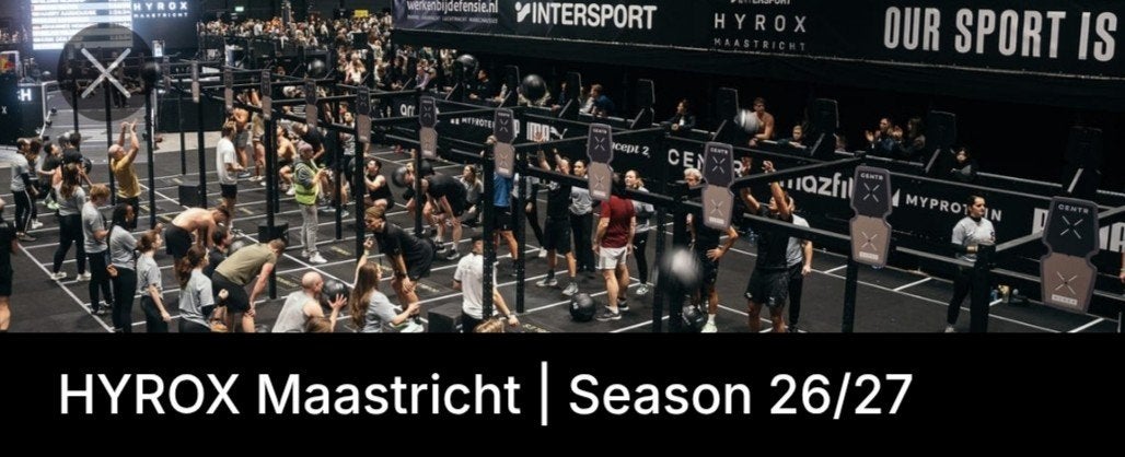 ticket Hyrox maastricht men single, Tickets & Billets, Une personne