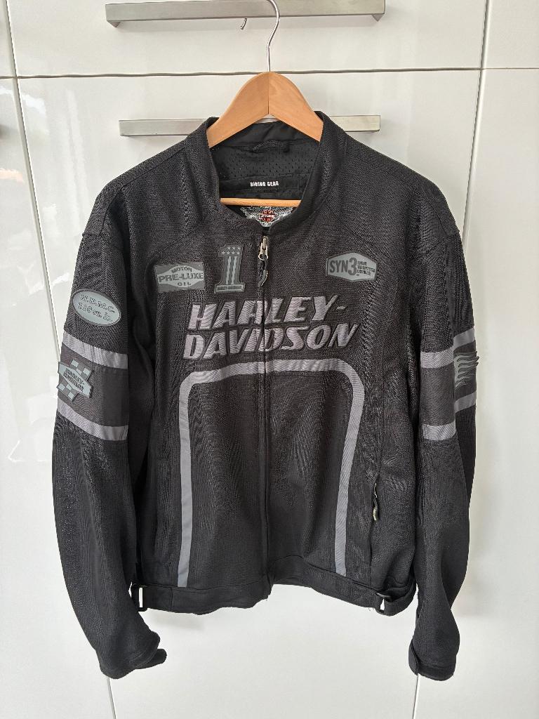 Harley-Davidson zomerjas (heren), Motoren, Kleding | Motorkleding, Ophalen, Harley-Davidson, Jas | textiel, Heren