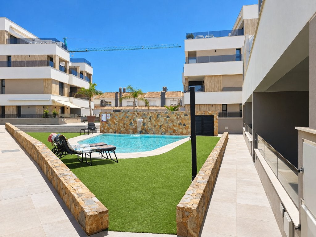 Appartement (900m v zee) Santiago dl Ribera - Murcia, Spanje, Village, Santiago de la Ribera, 2 pièces, Espagne
