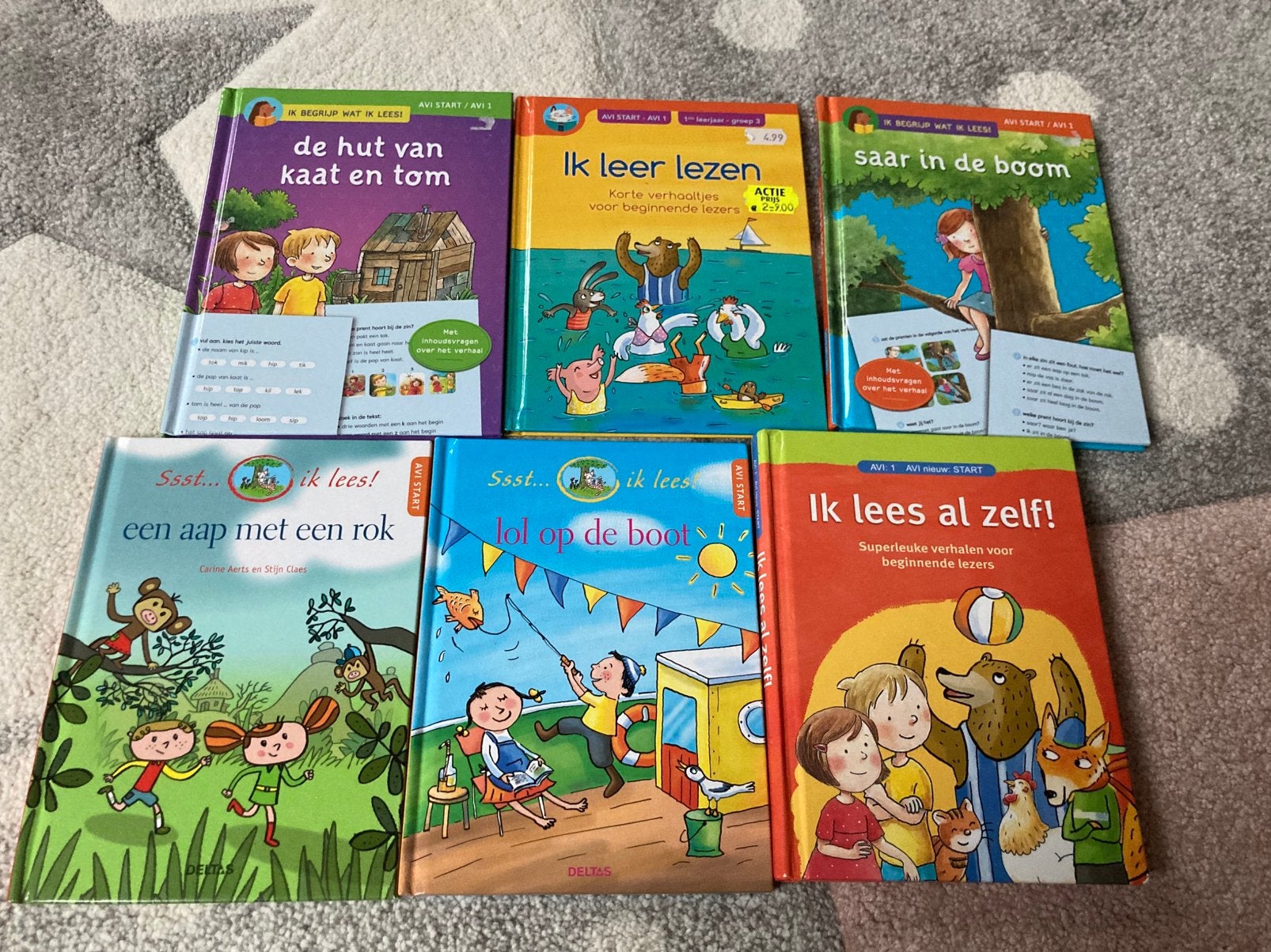 Leesboeken voor kinderen van 1 ste leerjaar, Ophalen, Zo goed als nieuw