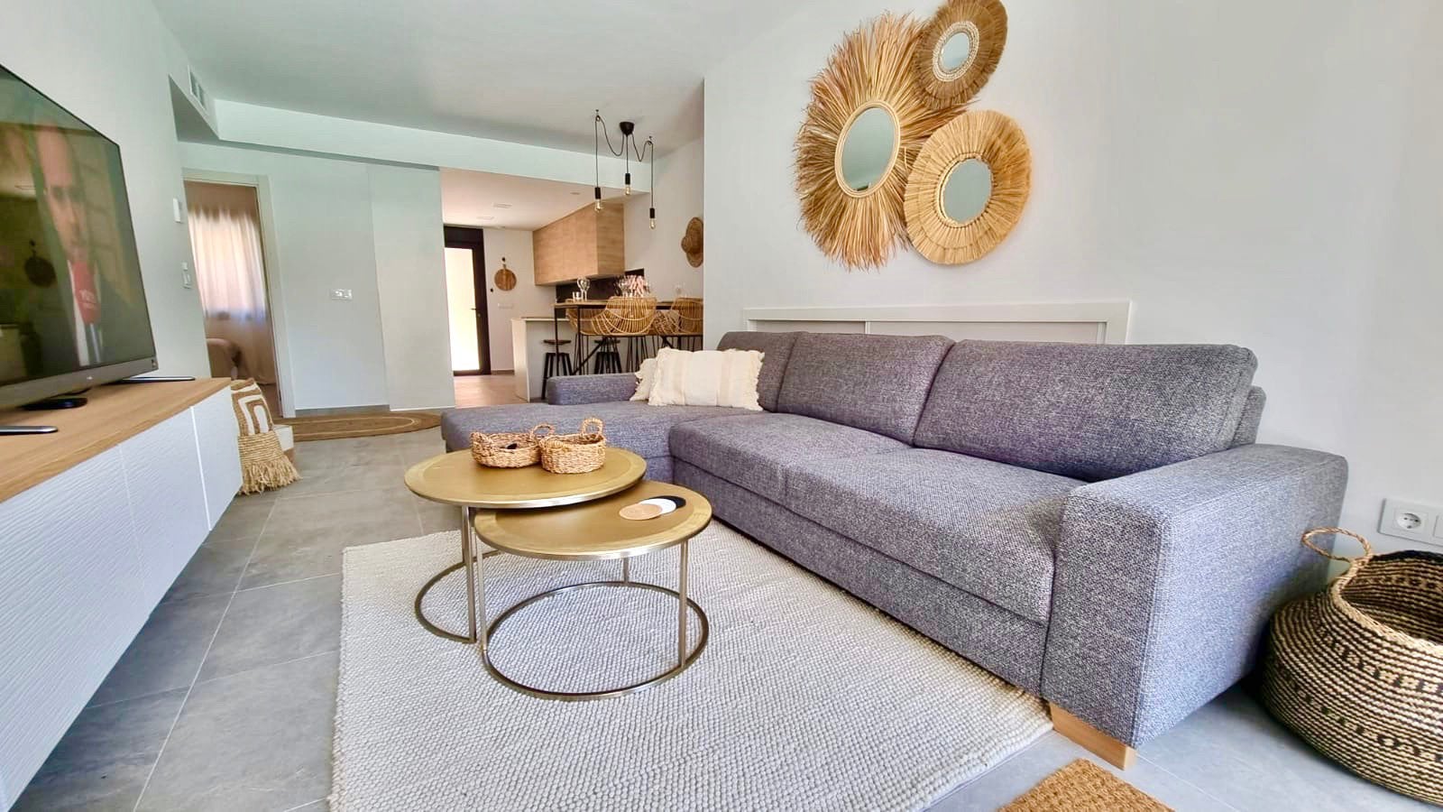 🔆Boho-Style🔆Beach Appartment in Lo Pagán / Mar Menor, Vacances, Maisons de vacances | Espagne, Ville, Autre Costa, Lave-vaisselle