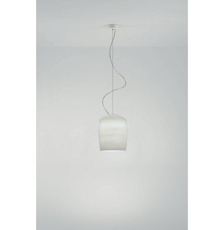 Prandina Tiara S5 design iconische hanglamp, Ophalen of Verzenden, Zo goed als nieuw, Glas, E27 (groot)
