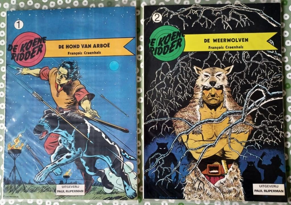De koene ridder 1 en 2., Boeken, Ophalen of Verzenden
