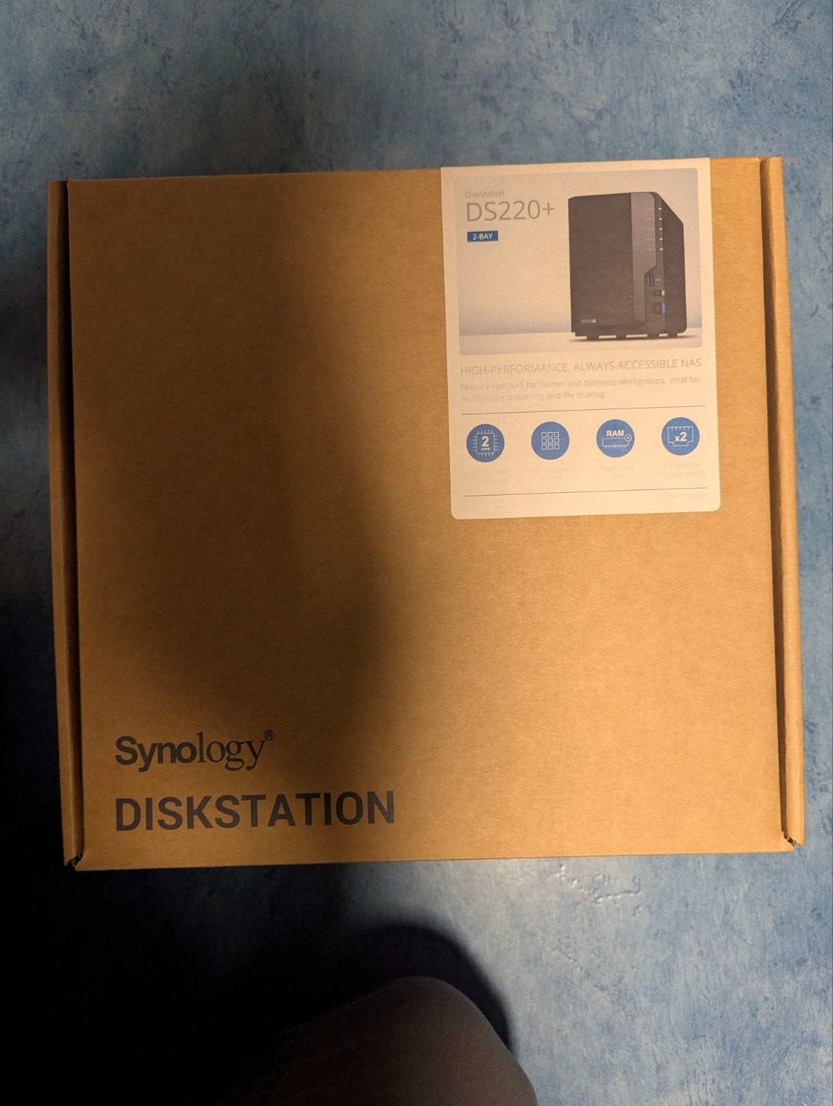 Synology DS220+ volledig nieuw in de doos, Computers en Software, NAS, Ophalen of Verzenden, Nieuw