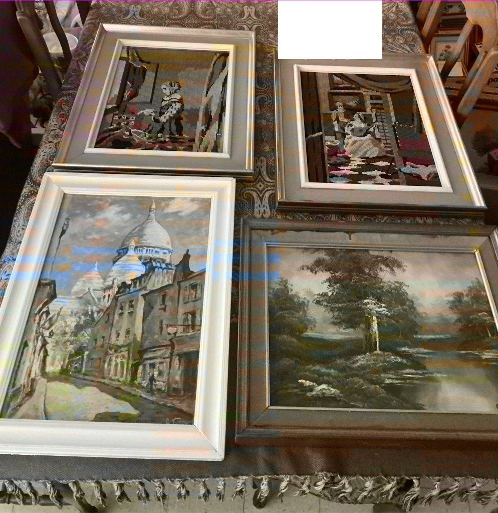 Peintures avec cadre, Enlèvement, Utilisé, Peinture, Moins de 50 cm