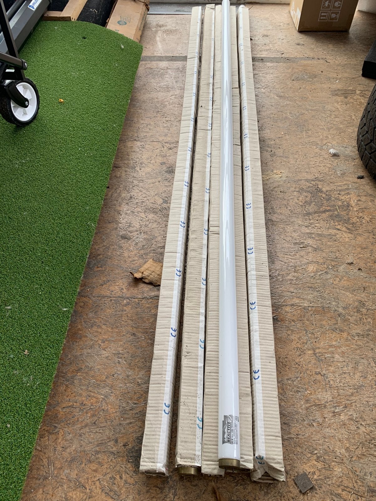 Zonnebank lampen Reactive 120 Watt 5 stuks, Ophalen, Zo goed als nieuw