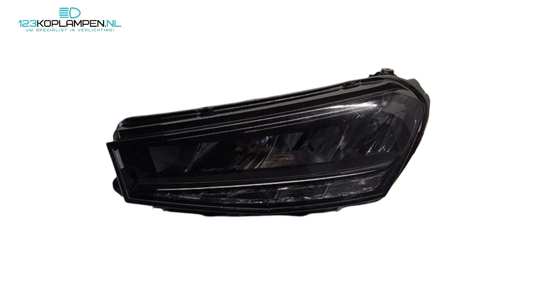 Skoda Fabia 4 6V Led Black koplamp links, -, Utilisé, Skoda, -