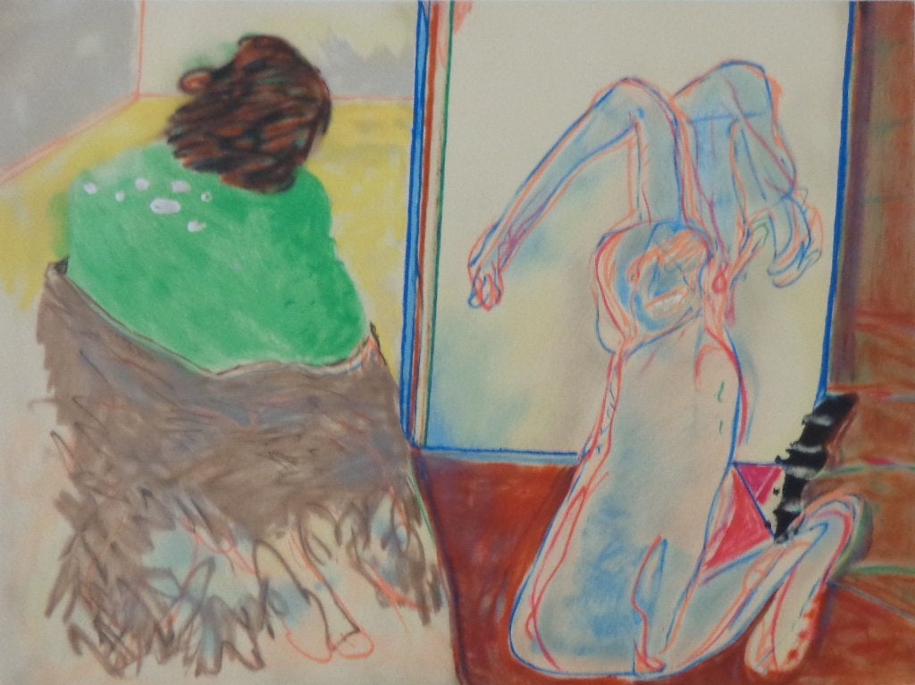 HUGO CLAUS / VERSCHIJNINGEN / KLEURLITHO / 47x57cm / SIG, Signé, Enlèvement ou Envoi