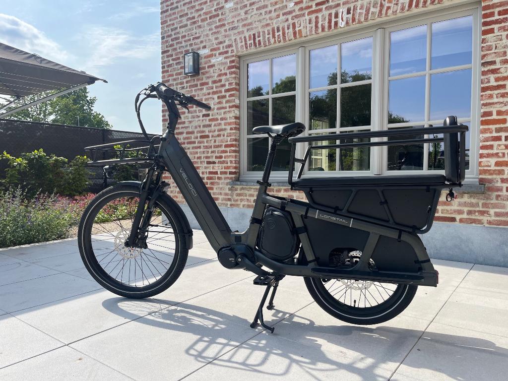 Veloci Longtail fiets (2025), Fietsen en Brommers, Fietsen | Bakfietsen, Zo goed als nieuw, Overige merken, 2 kinderen, Elektrisch