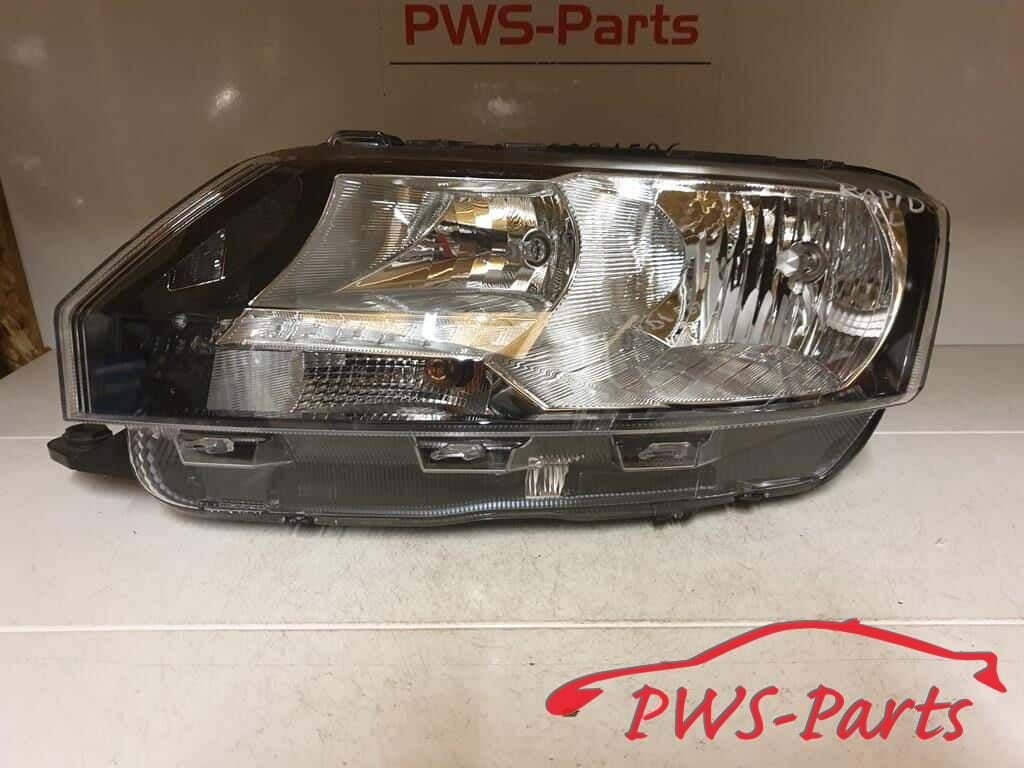 SKODA RAPID HALOGEEN LED KOPLAMP LINKS ORIGINEEL, -, Utilisé, Skoda, -
