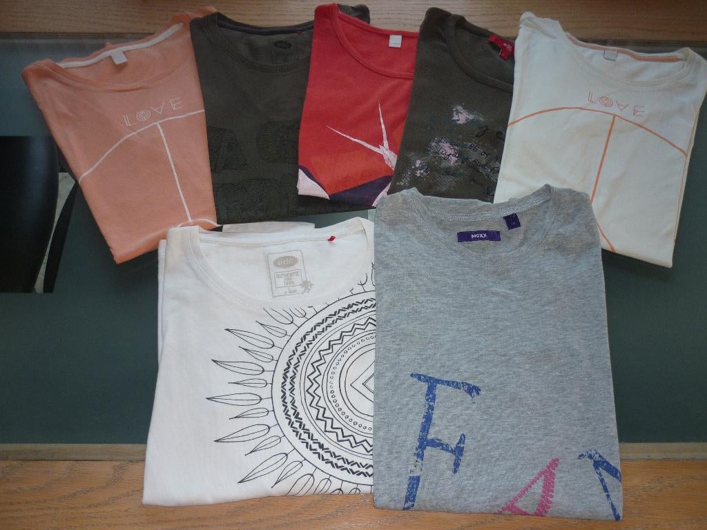 T'shirt korte,lange mouw 14j, Kinderen en Baby's, Gebruikt, Meisje, Ophalen of Verzenden, Esprit