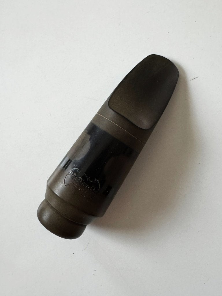 Vintage Mondstuk Tenor Saxofoon Riffault R4 eboniet, Muziek en Instrumenten, Blaasinstrumenten | Saxofoons, Ophalen, Gebruikt
