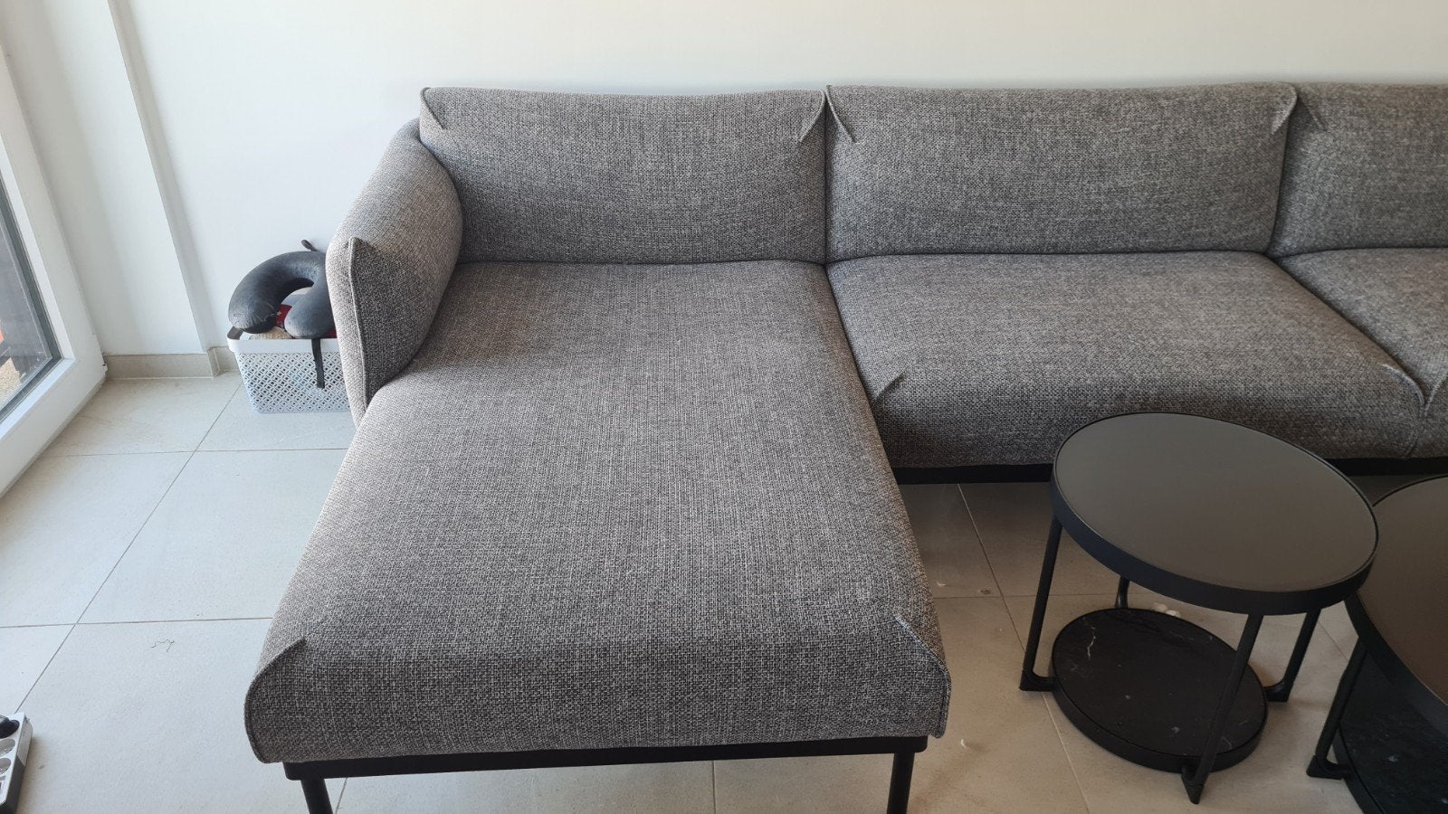 Canapé ikea avec méridienne ÄPPLARYD 4 places, Ophalen