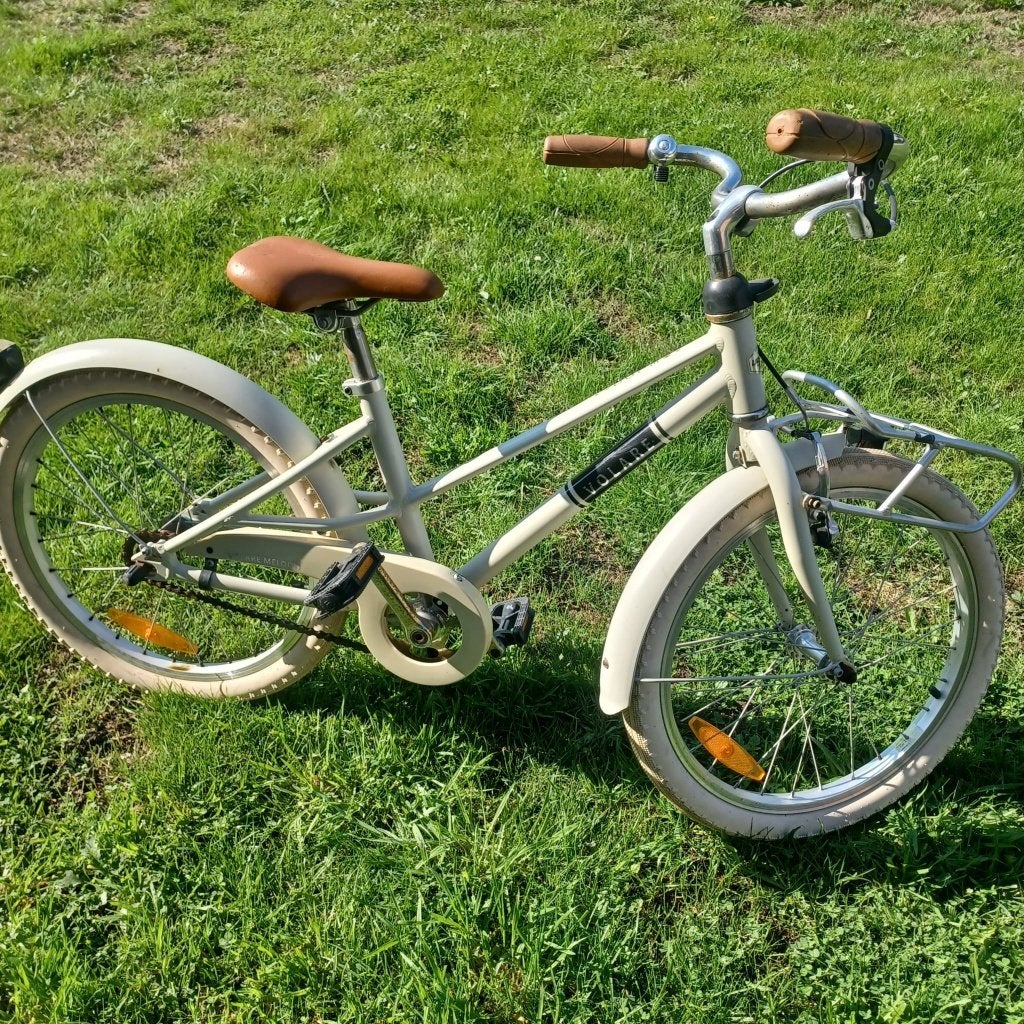 kinderfiets, Fietsen en Brommers, Ophalen, Gebruikt, Terugtraprem, 20 inch