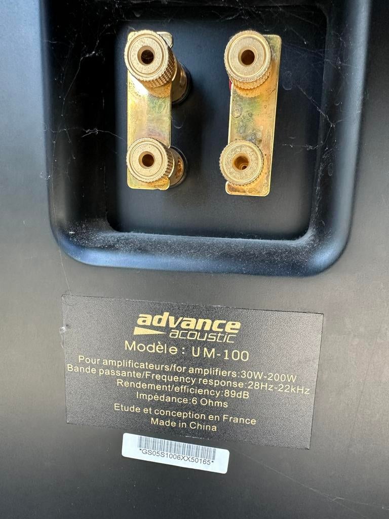 ADVANCE ACOUSTIC HIFI-luidsprekers, Zo goed als nieuw, 120 watt of meer, Center speaker, Ophalen