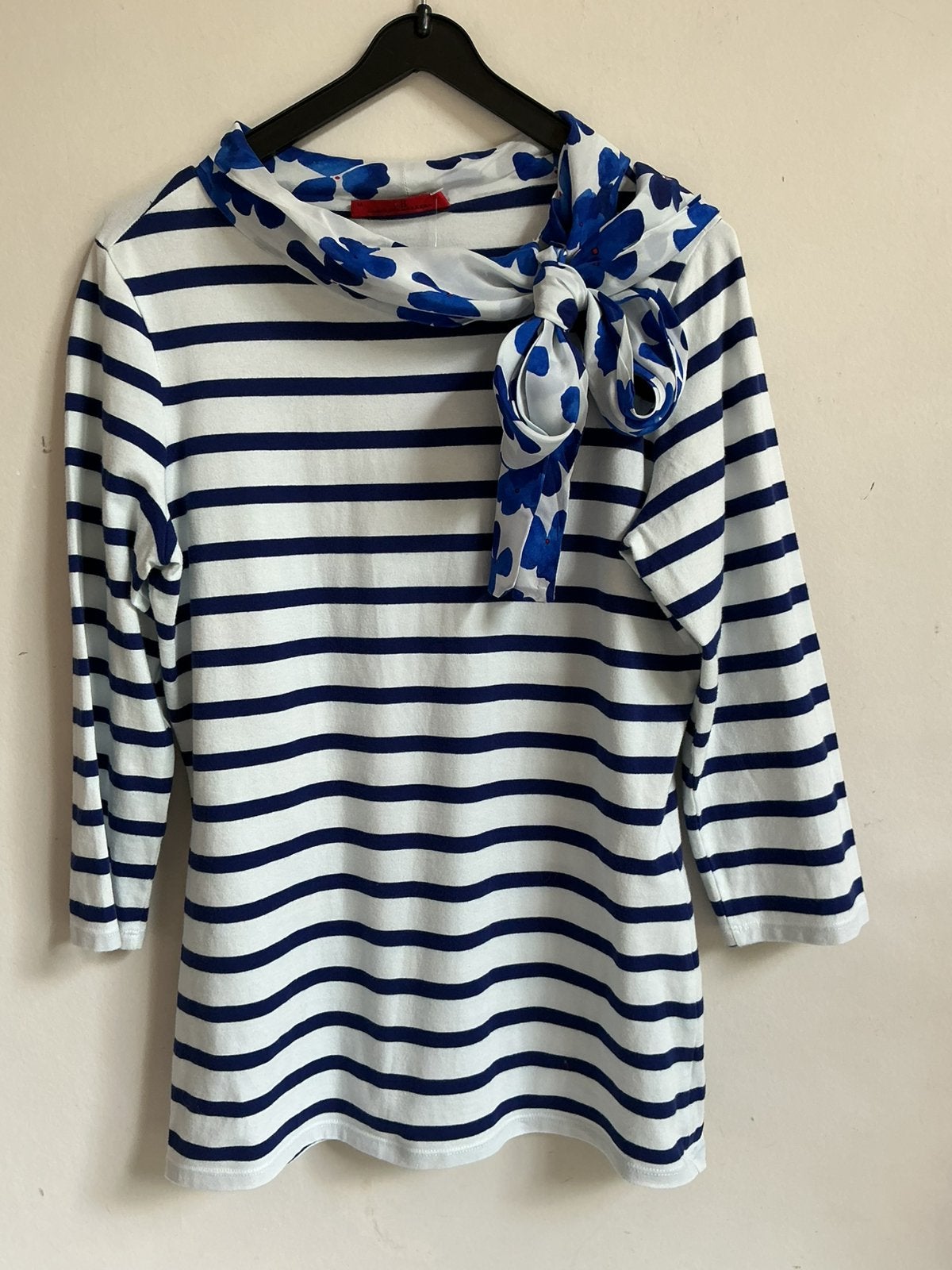 Merkkleding Carolina Herrera, T shirt, maat S, Ophalen of Verzenden, Zo goed als nieuw, Maat 36 (S), Blauw