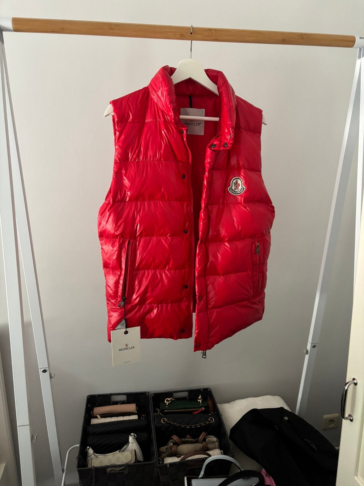 Gilet Moncler, Enlèvement, Comme neuf, Taille 46 (S) ou plus petite