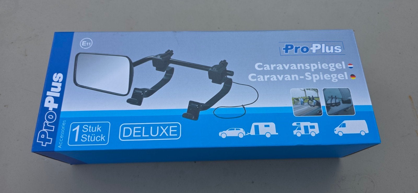 caravan spiegel, Caravans en Kamperen, Ophalen, Nieuw